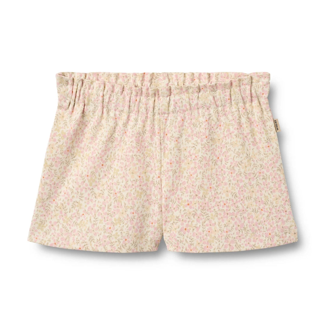 Wheat Kids Shorts – Sandy – Coral Flowers 3Y - 12Y - Nest and Sprout - Wheat Kids