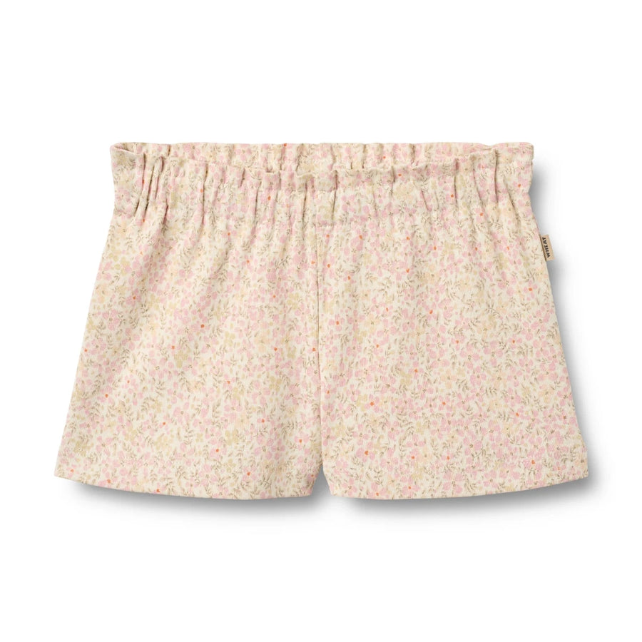 Wheat Kids Shorts – Sandy – Coral Flowers 3Y - 12Y - Nest and Sprout - Wheat Kids