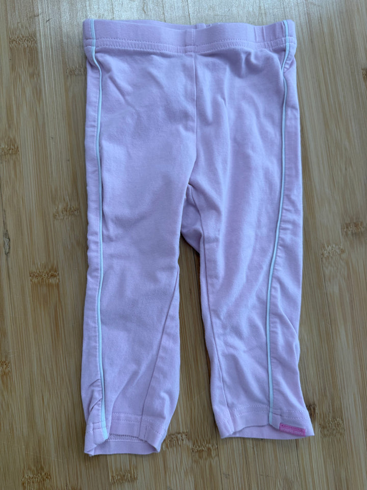Souris Mini Light Pink & White Stripe Legging – 3Y