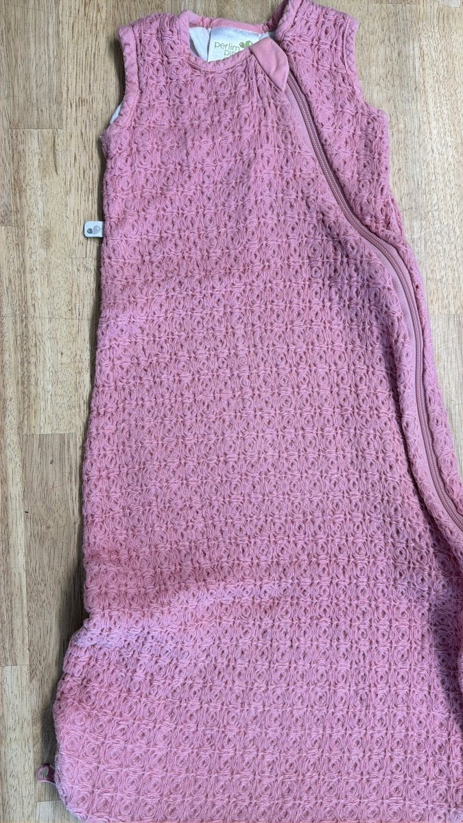 Perlimpinpin Sleep Sack Rosette Pink 1.0 TOG | Size 0–6M - Nest and Sprout - Consignment