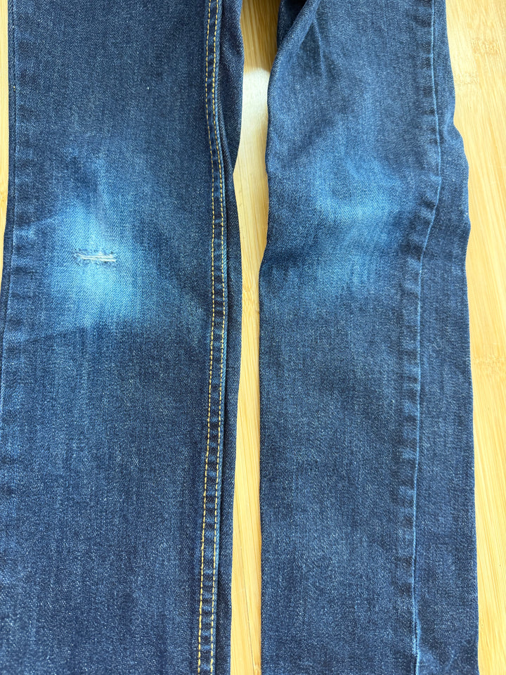OshKosh B'Gosh 74 Dark Wash Skinny Jeans – 7 | Knee Wear Stylish Rip | Play