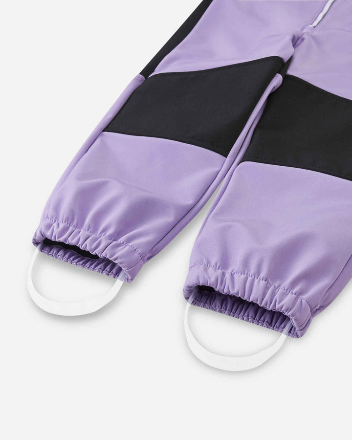 Reima Nurmes - Kids' Softshell Outdoor Jumpsuit | Blooming Lilac