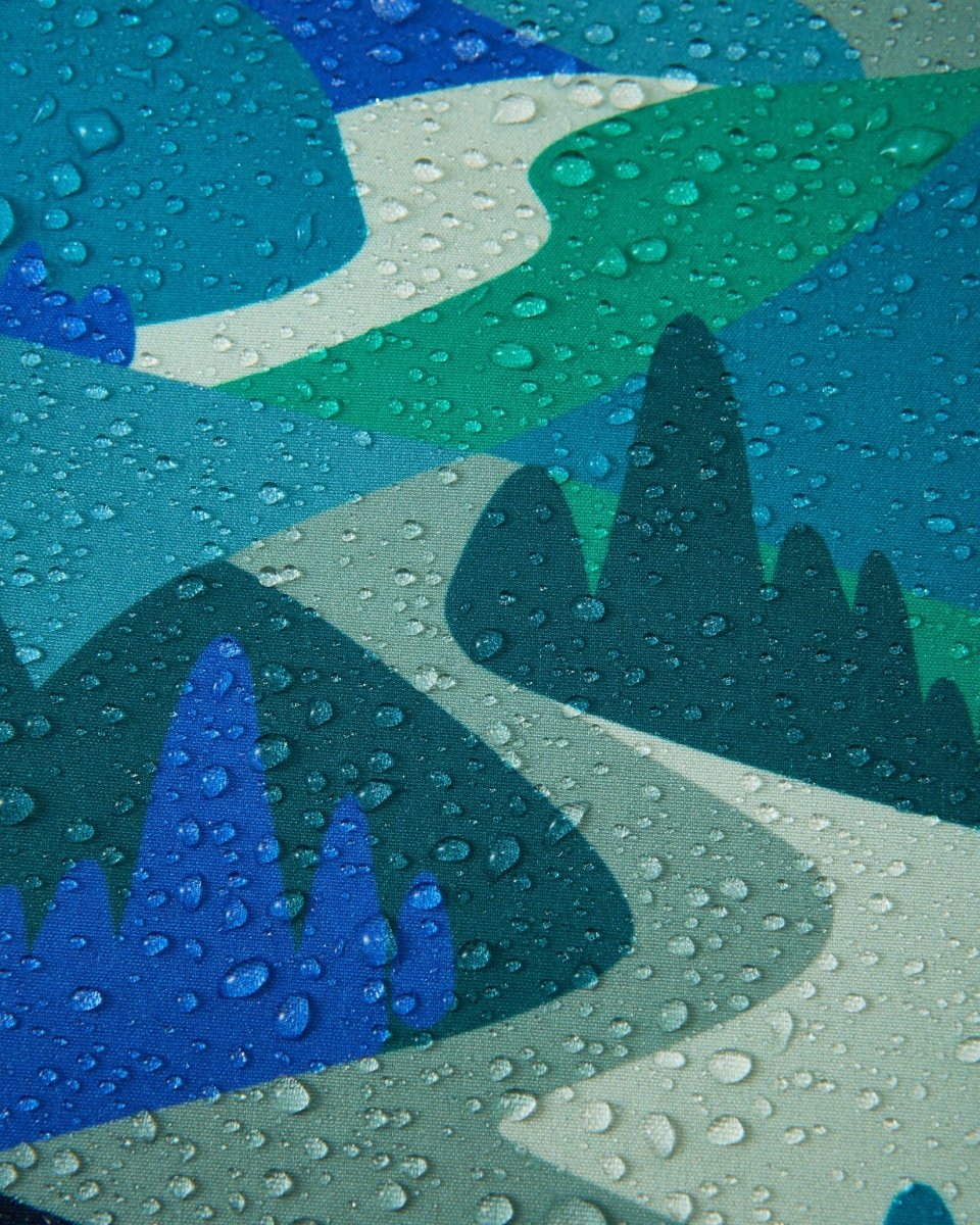 Reima Vantti Softshell Jacket | Kids Waterproof Windproof Jacket | Sparkly Blue - Nest and Sprout - Reima