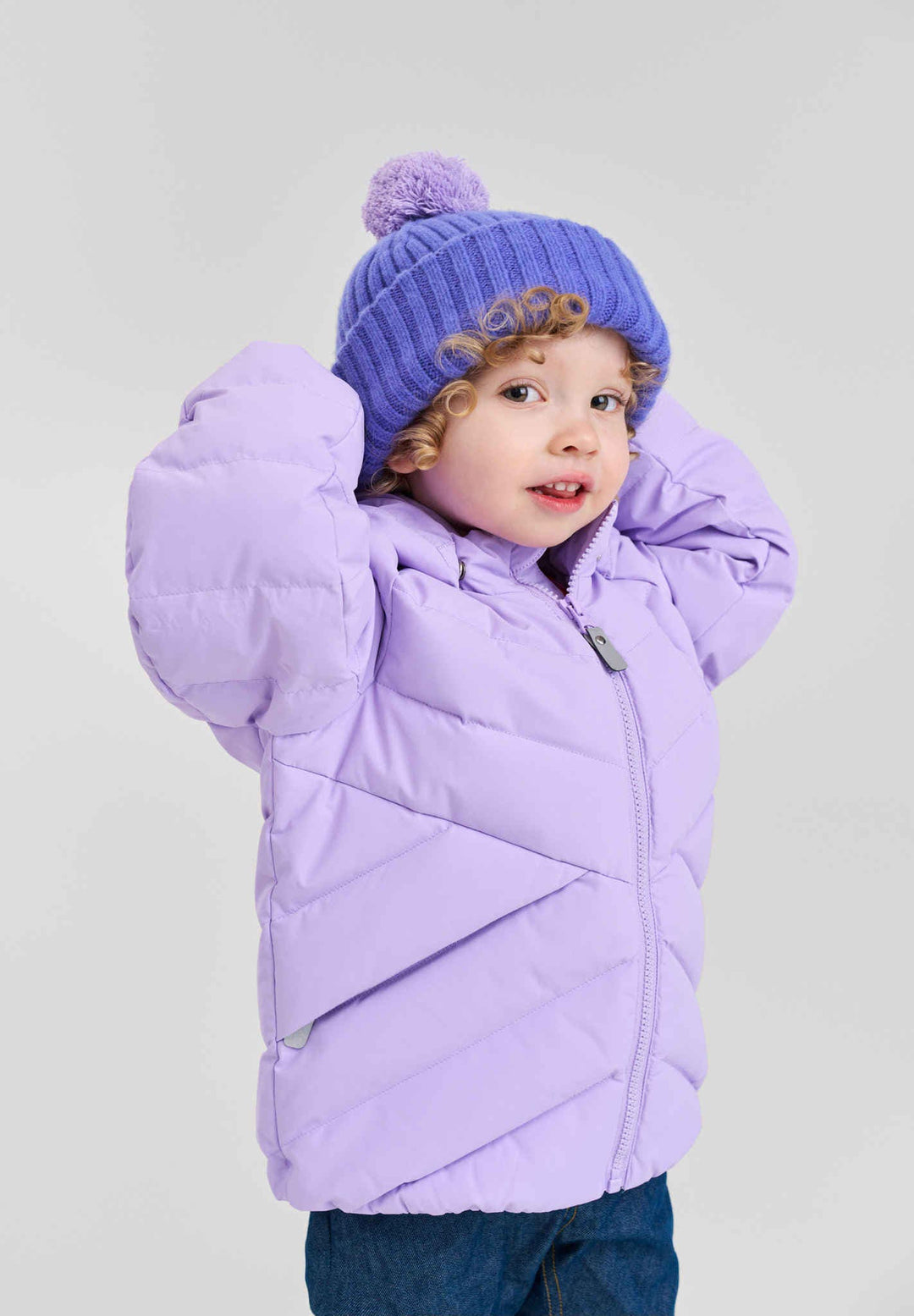 Reima Kupponen Down Jacket – Lilac Amethyst | Toddler Winter Coat