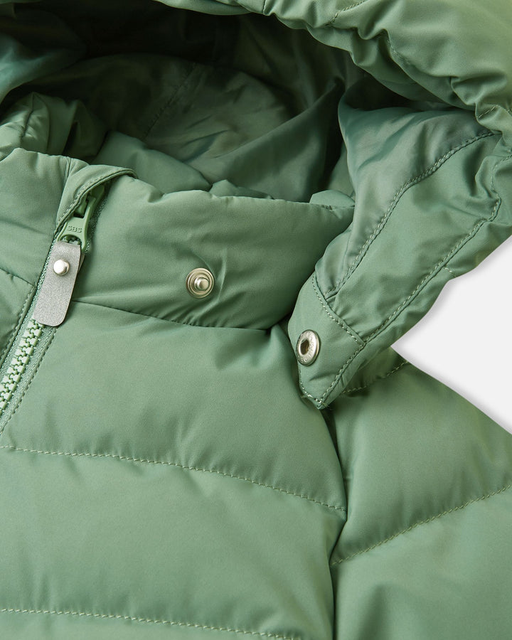 Reima Kupponen Down Jacket – Green Clay | Toddler Winter Coat