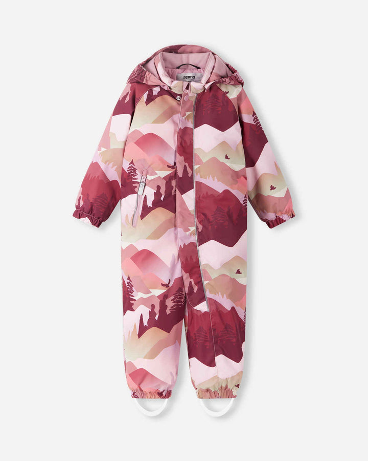 Reima Toddler Snowsuit – Puhuri – Grey Pink