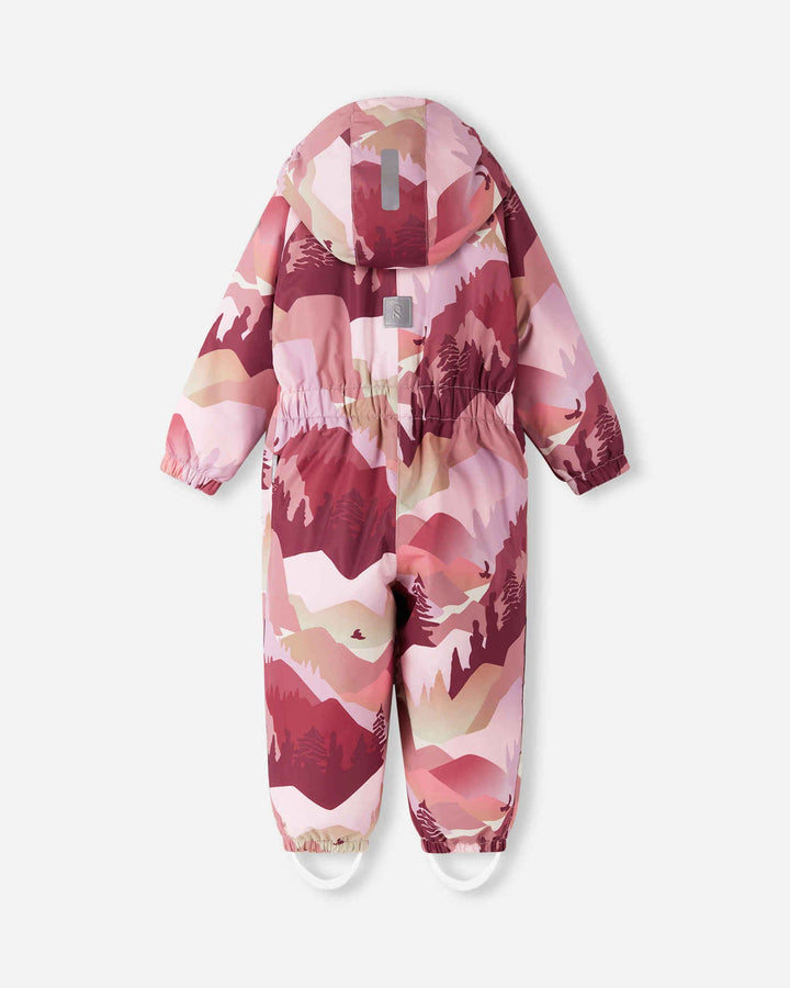 Reima Toddler Snowsuit – Puhuri – Grey Pink
