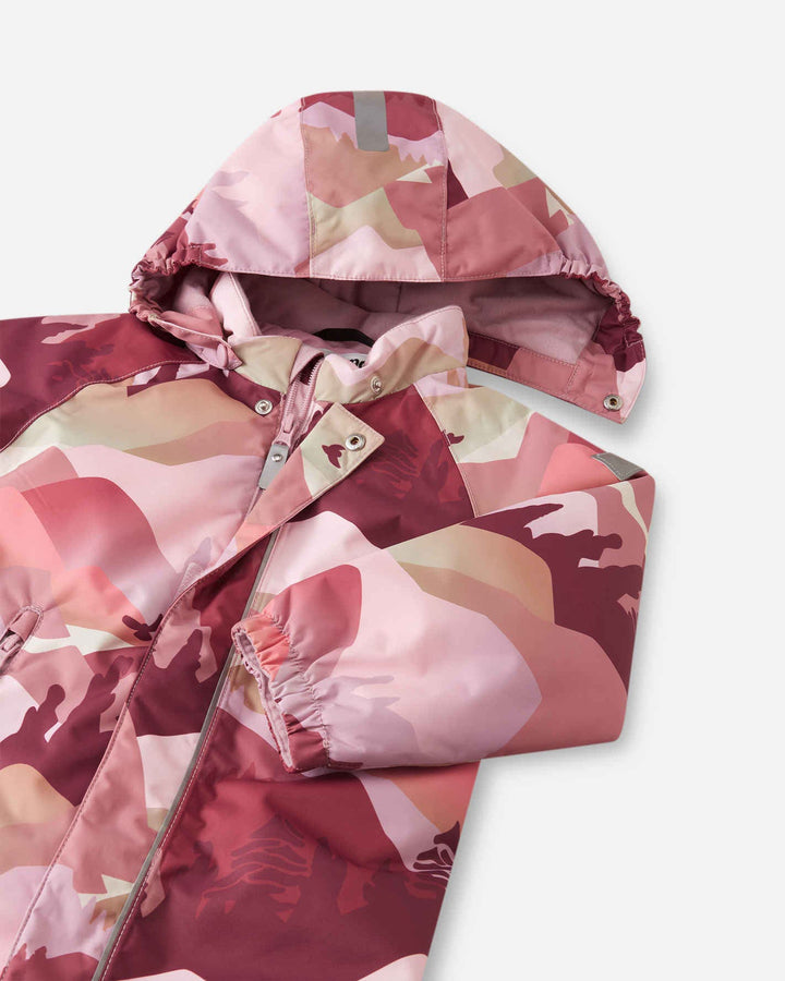 Reima Toddler Snowsuit – Puhuri – Grey Pink