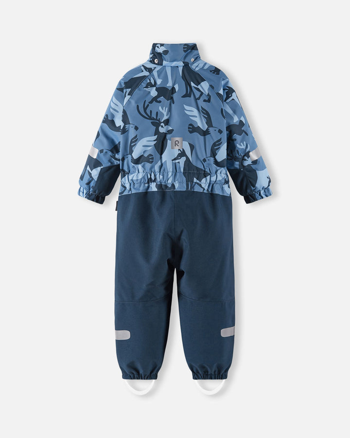 ReimaTec Kids’ Snowsuit Kurikka | Waterproof Winter Overall with Reinforcements
