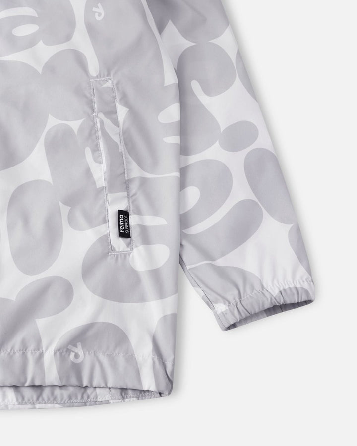 Reima Kids Lightweight Packable Jacket - Nerokas - White (Sizes 7 - 13Y) - Nest and Sprout - Reima