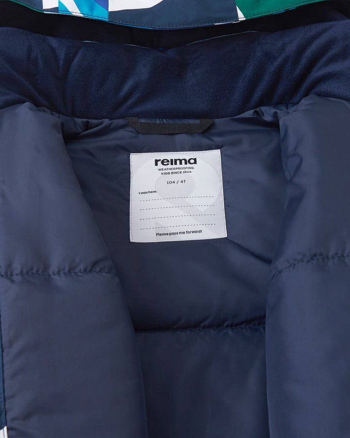 ReimaTec Marttila Winter Jacket – Deeper Green | Kids Waterproof Parka