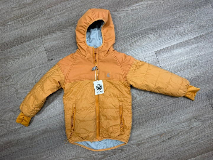 Therm Gold Orange Puffer Jacket – 8 - Nest and Sprout-Consignment