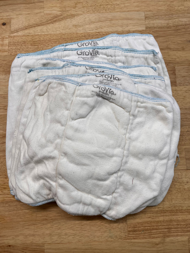 GroVia Prefolds – NB (Set of 6)