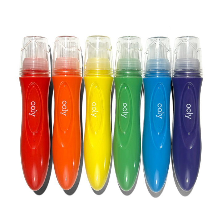 Easy Squeezy: Squeezable Poster Paint Brushes