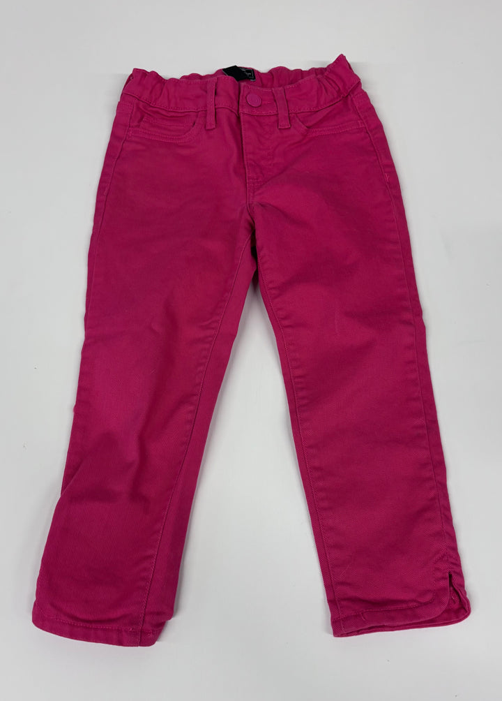 Gap Super Skinny 7 Bright Pink capri