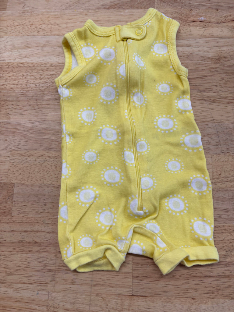Joe Fresh Romper – Size 0–3M (Sunshine Yellow)