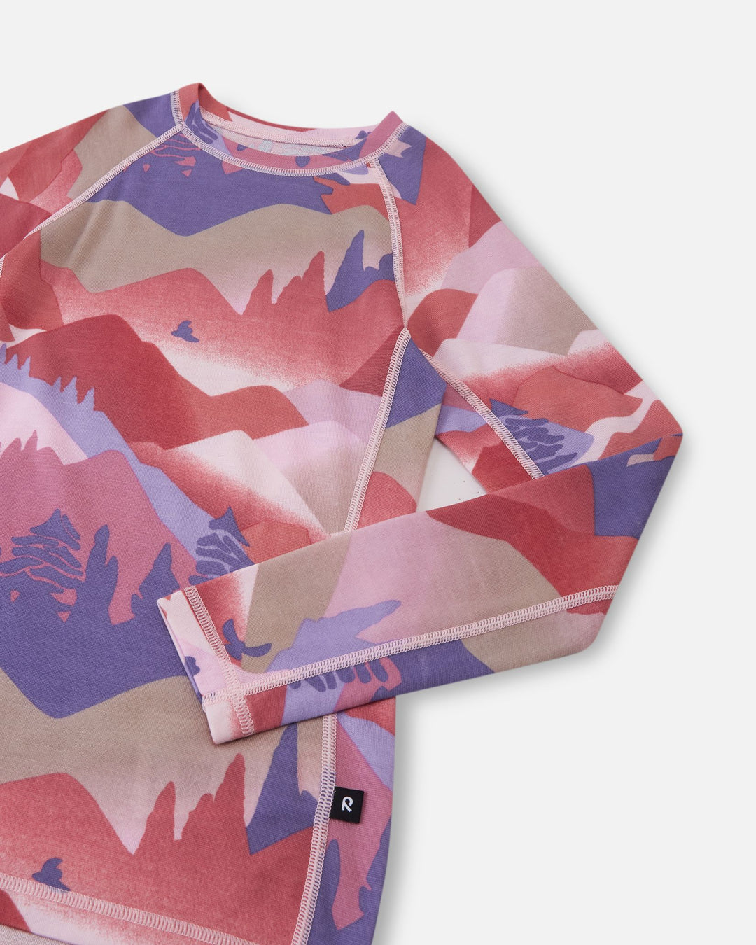 Reima Youth Wool Base Layer Set – Taitoa – Grey Pink 5Y to 14Y