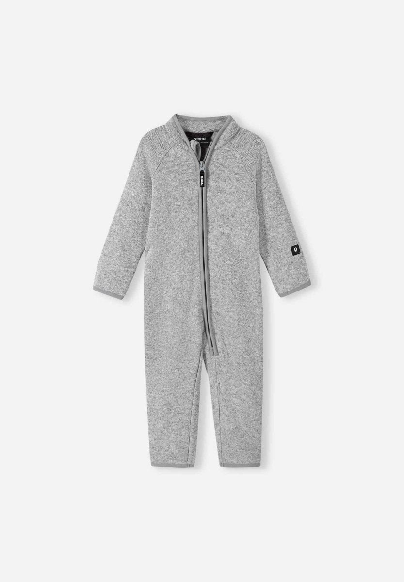 Reima Fleece Overall – Tahti – Light Heather - Nest and Sprout-Reima