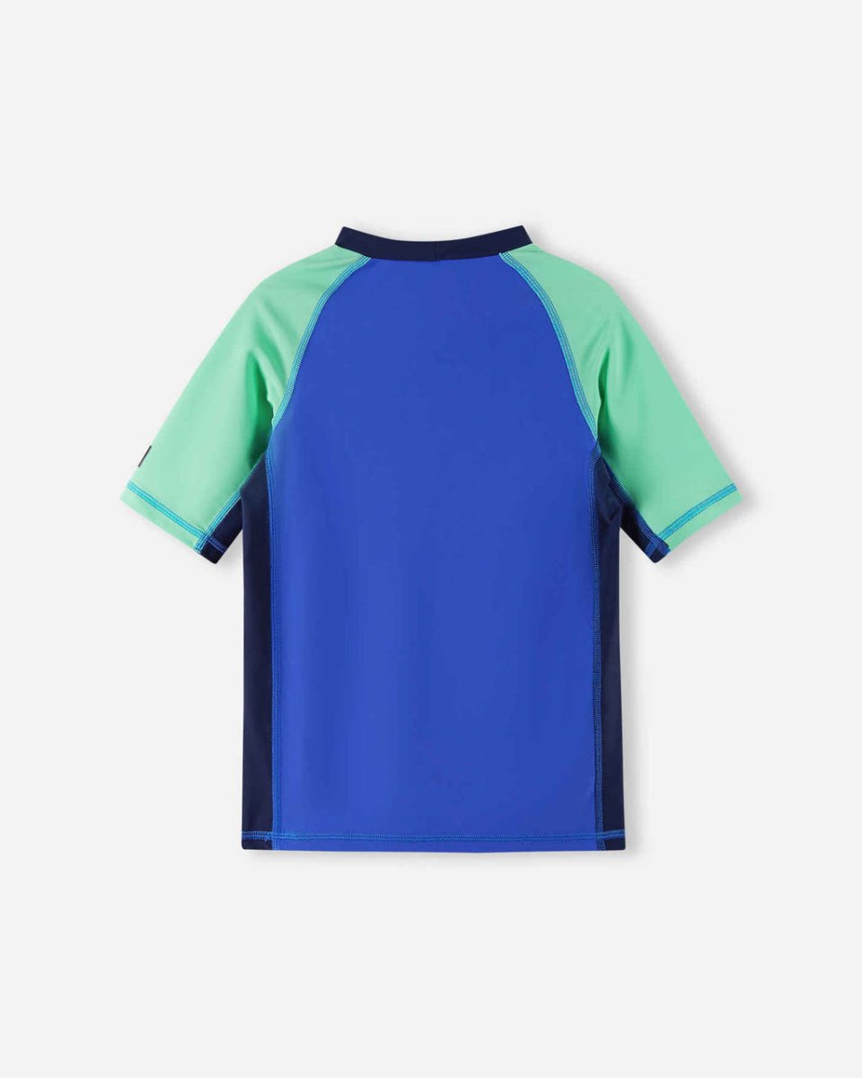 Reima Uiva - Kids' UPF 50+ Rash Guard in Sparkly Blue - Nest and Sprout - Reima