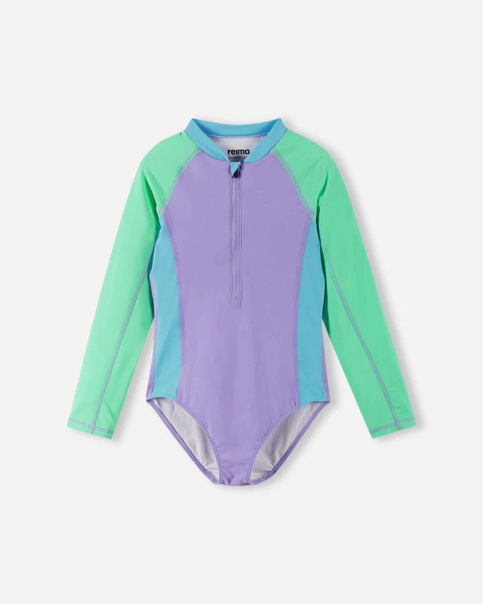 Reima Swimsuit Aallot UPF 50+ – Blooming Lilac - Nest and Sprout - Reima