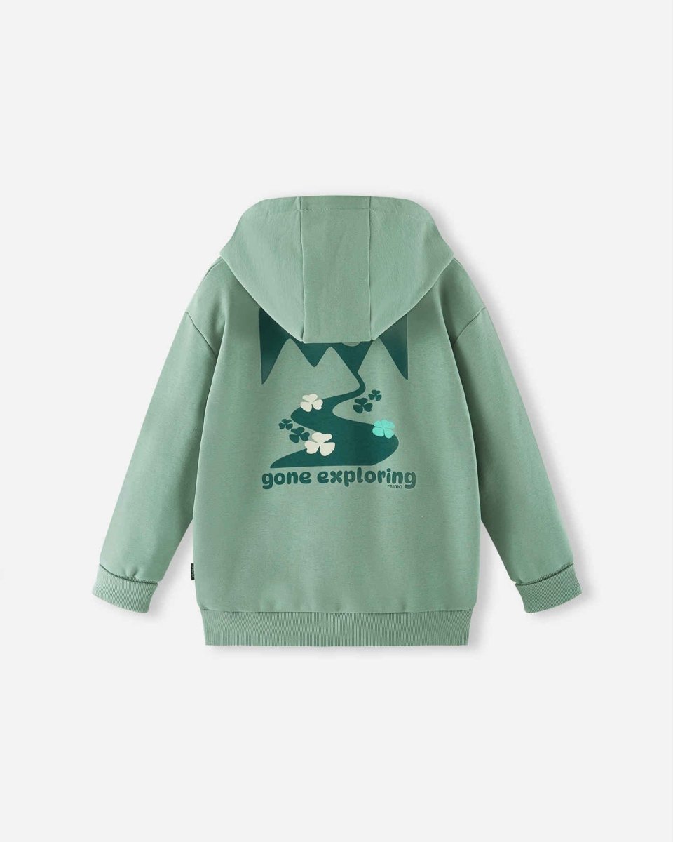 Reima Hoodie - Huppis - Stone Green - Nest and Sprout - Reima