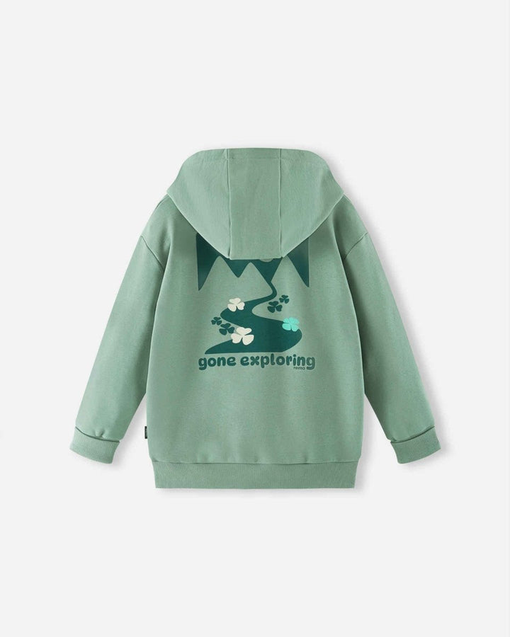 Reima Hoodie - Huppis - Stone Green - Nest and Sprout - Reima