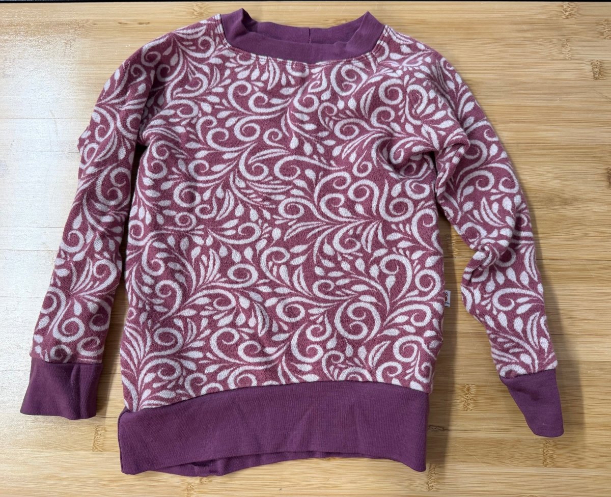 TK Clothing Lightly Felted Merino Wool Sweater – 5–6 Est. | Dusty Rose - Nest and Sprout-Consignment