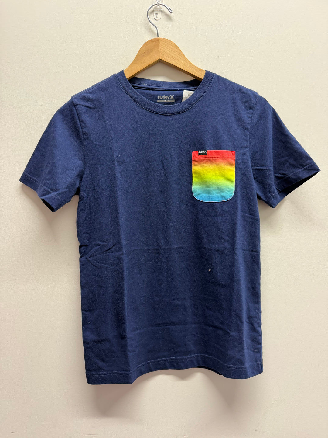 Hurley Rainbow Pocket Shirt – 14/16 | Blue