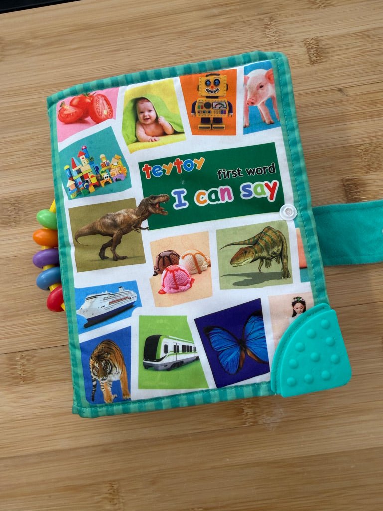 I Can Say – First Words Fabric Book - Nest and Sprout-Consignment