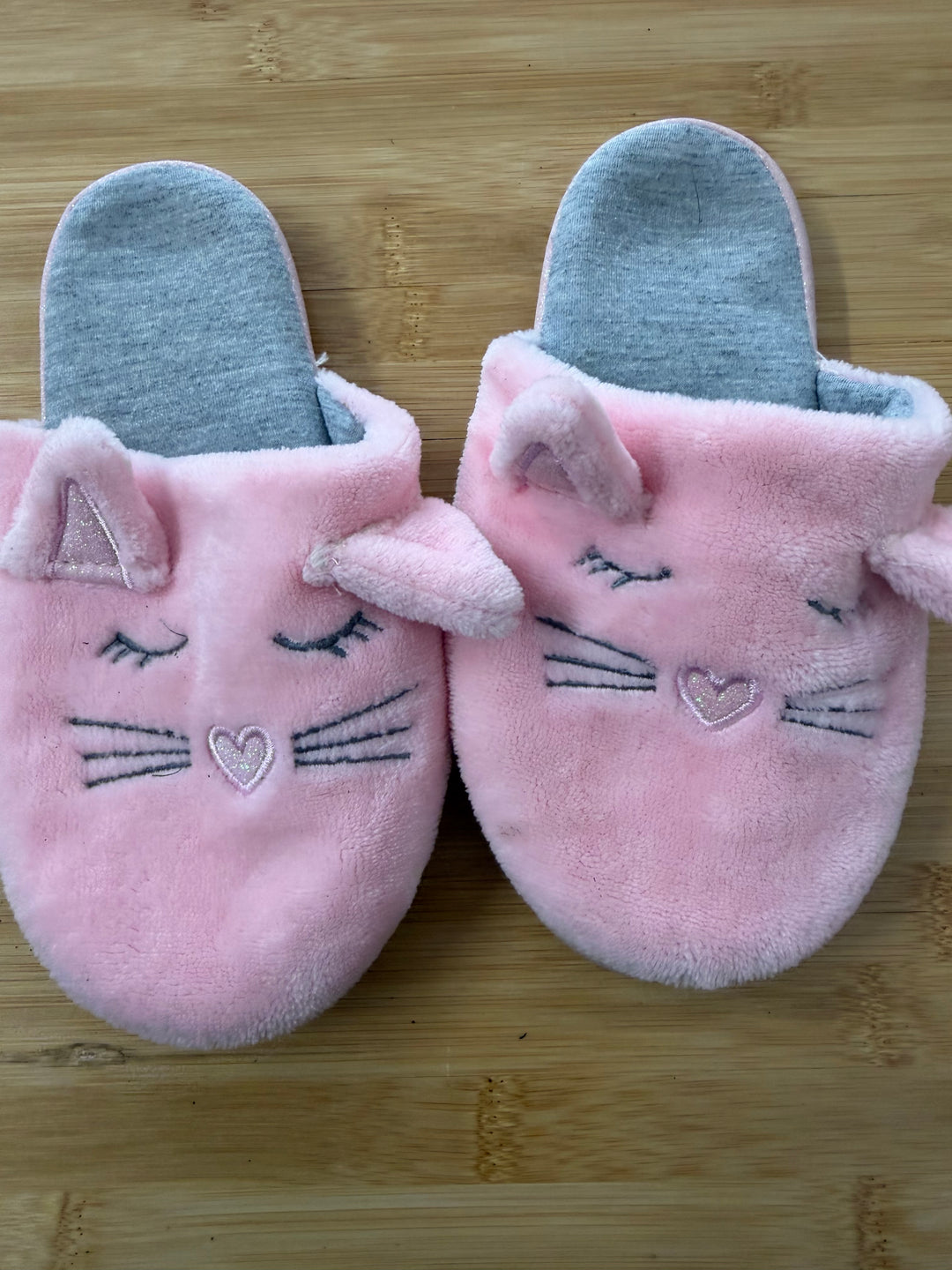 Joe Fresh Kids Bunny Ear Slippers – 12 Est. | Pink Slide