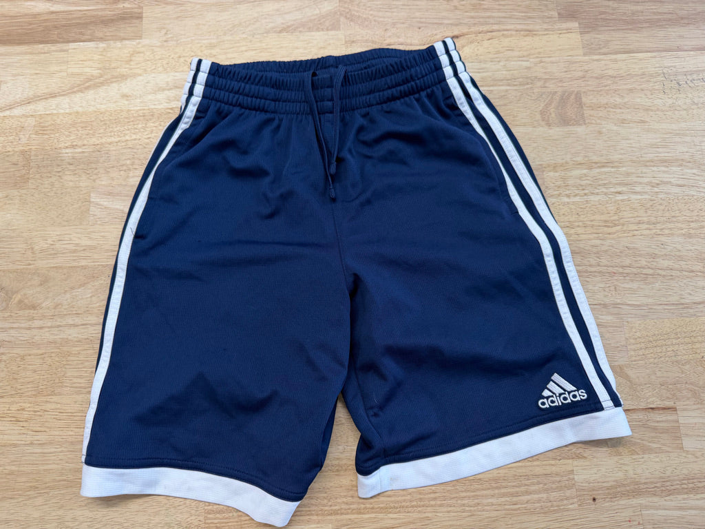 Adidas Athletic Shorts Navy | Size Youth M