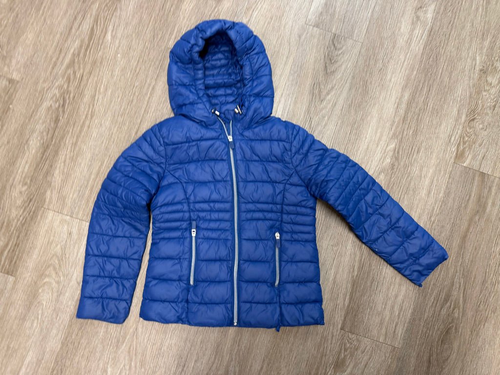 Blue Puffer Jacket – 8 Est. | Quilted | Play - Nest and Sprout-Consignment