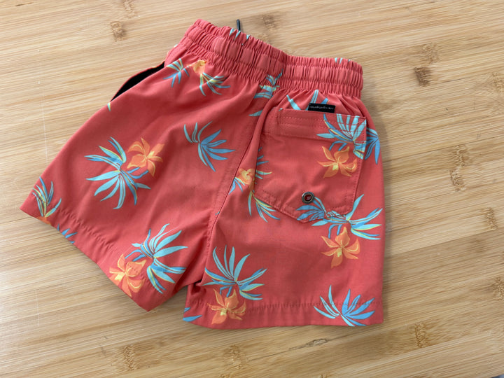 Quiksilver Orange Palm Tree Swim Shorts – 4/5
