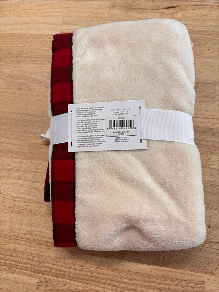 Trend Lab Moose Print Blanket 30x40" (NWT)