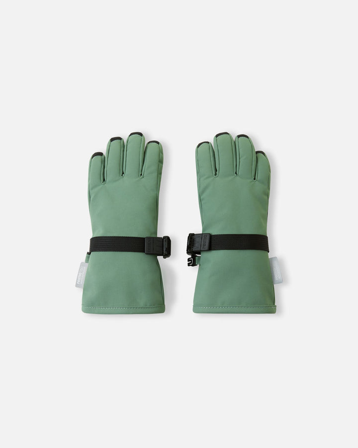 ReimaTec Tartu Winter Gloves – Green Clay | Kids Waterproof Gloves