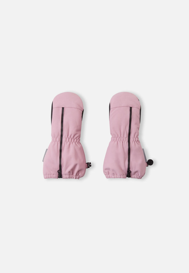 Reima Waterproof Toddler Winter Mittens– Tepas – Grey Pink