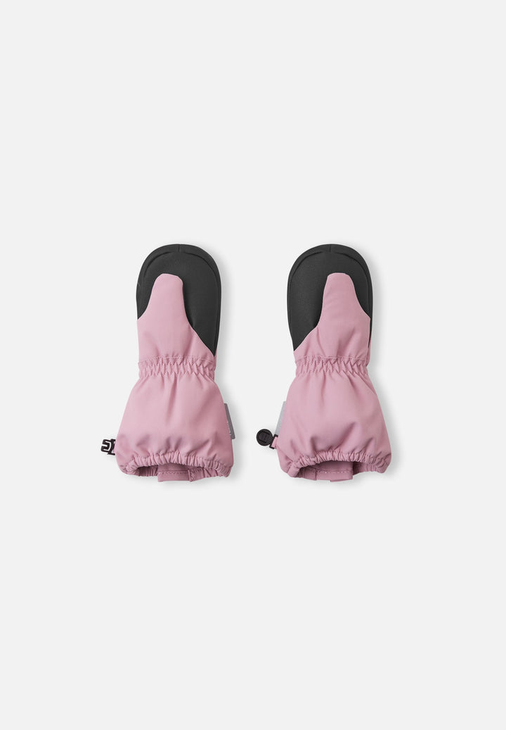 Reima Waterproof Toddler Winter Mittens– Tepas – Grey Pink