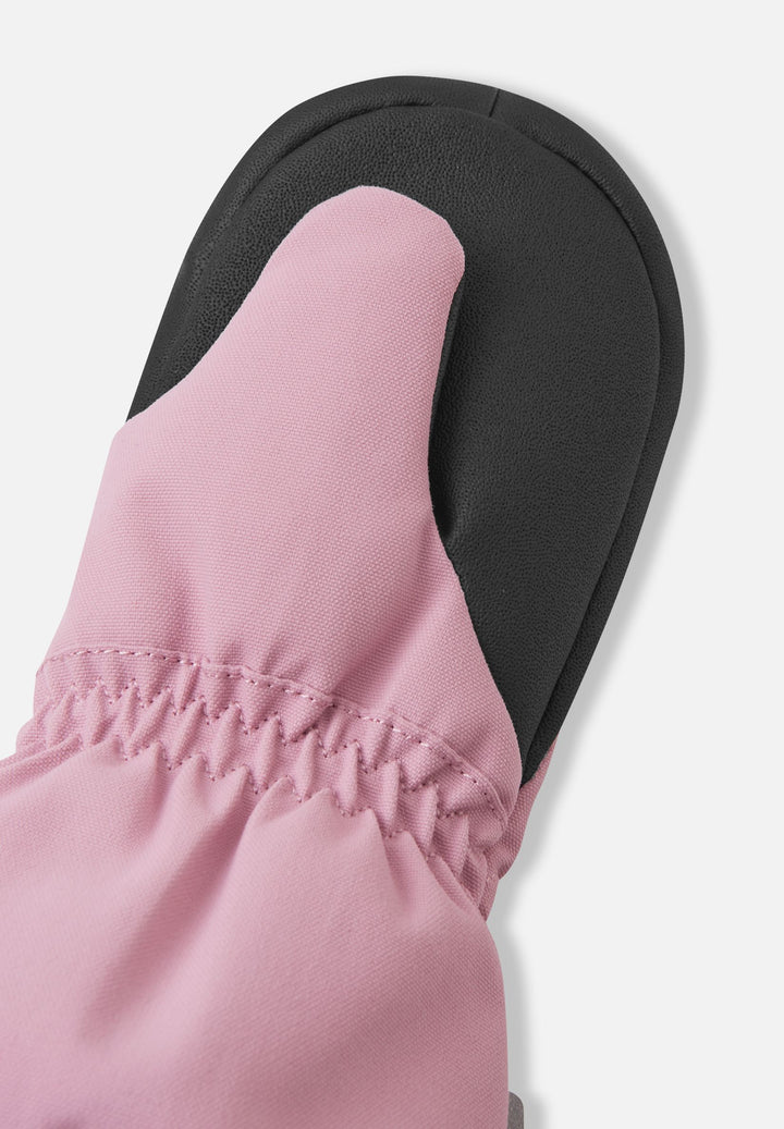 Reima Waterproof Toddler Winter Mittens– Tepas – Grey Pink