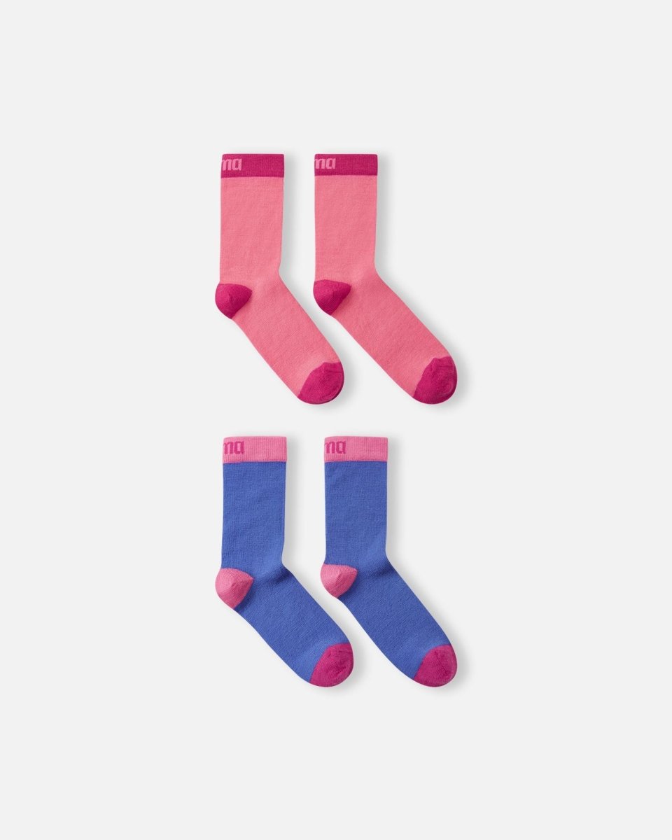 Reima Parit Merino Wool Socks | Coral FINAL SALE - Nest and Sprout - Reima