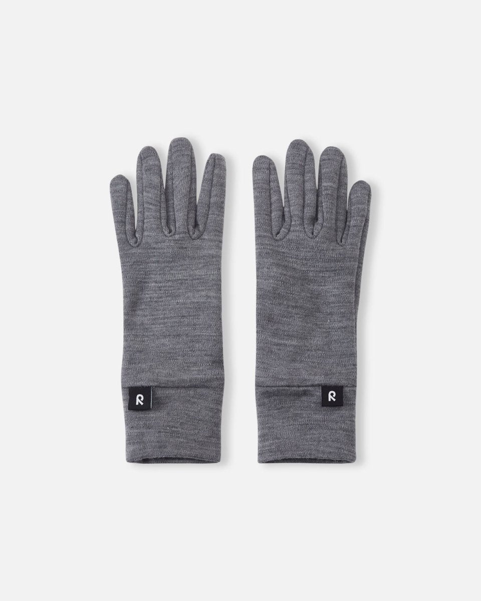 Reima Wool Gloves | Etsin in Melange Grey - Nest and Sprout - Reima