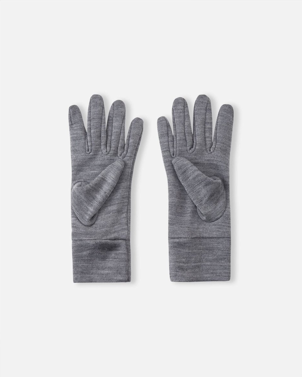 Reima Wool Gloves | Etsin in Melange Grey - Nest and Sprout - Reima