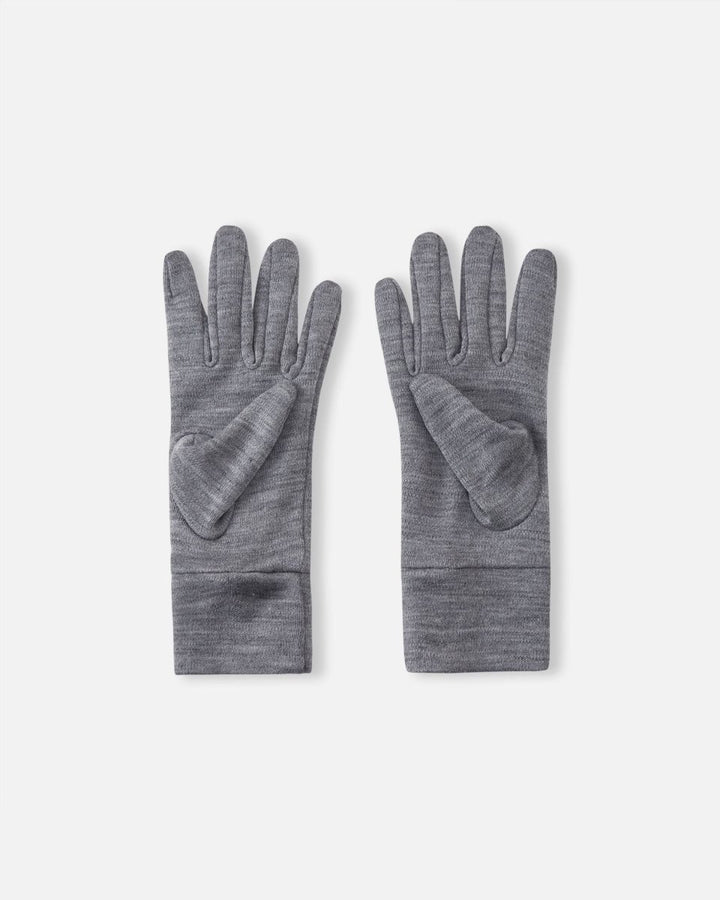 Reima Wool Gloves | Etsin in Melange Grey - Nest and Sprout - Reima