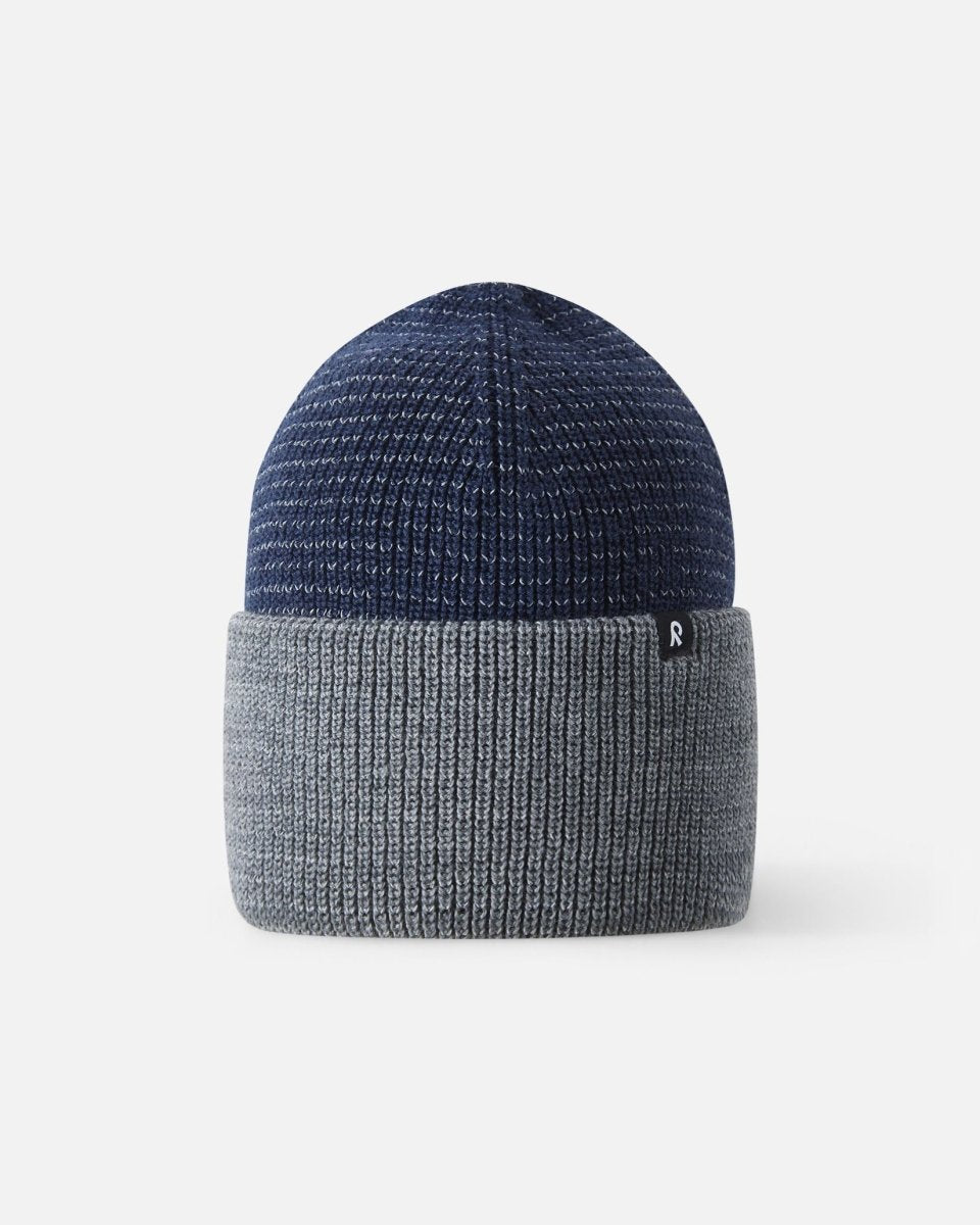 Reima Merino Wool Blend Beanie – Vihje – Navy - Nest and Sprout-Reima