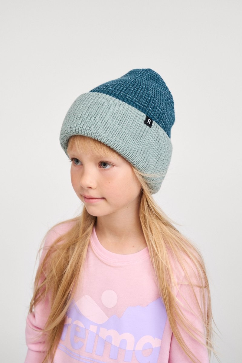 Reima Beanie – Vihje – Dark Teal - Nest and Sprout-Reima