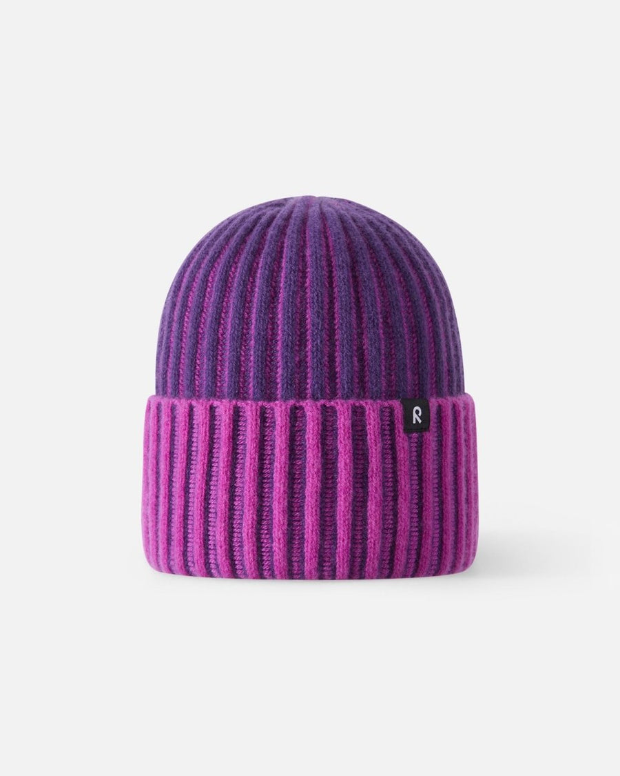 Reima Beanie – Veikee – Plum Purple - Nest and Sprout-Reima
