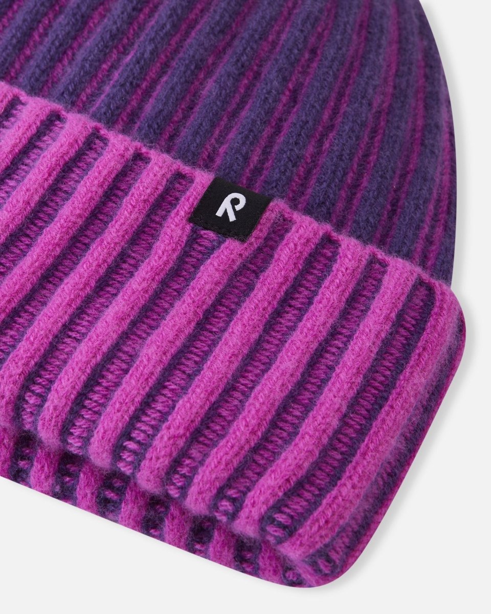 Reima Beanie – Veikee – Plum Purple - Nest and Sprout-Reima
