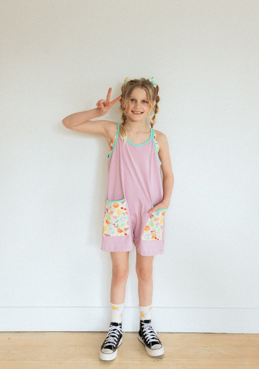 Jax + Lennon Youth Romper | FINAL SALE - Nest and Sprout-Jax + Lennon