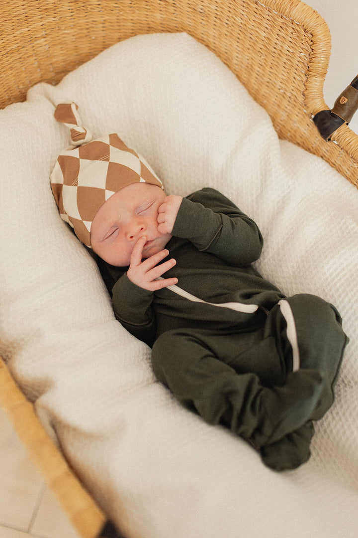 Jax + Lennon Zipper Sleeper | Cedar Grove