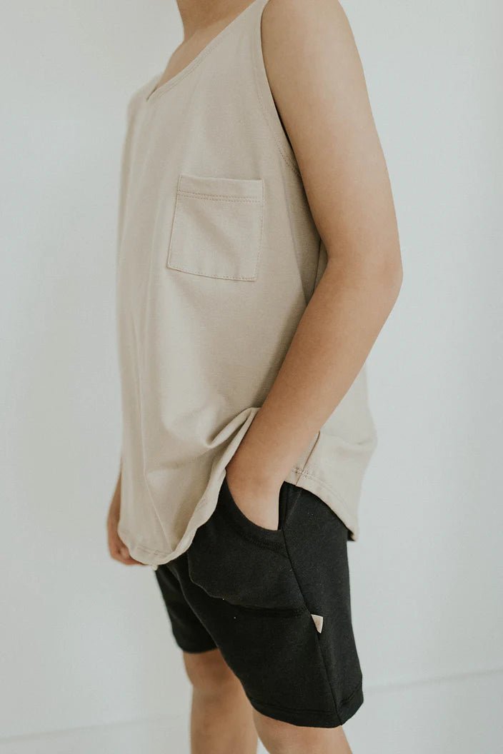 Jax + Lennon Everyday Shorts | Black - Nest and Sprout - Jax + Lennon