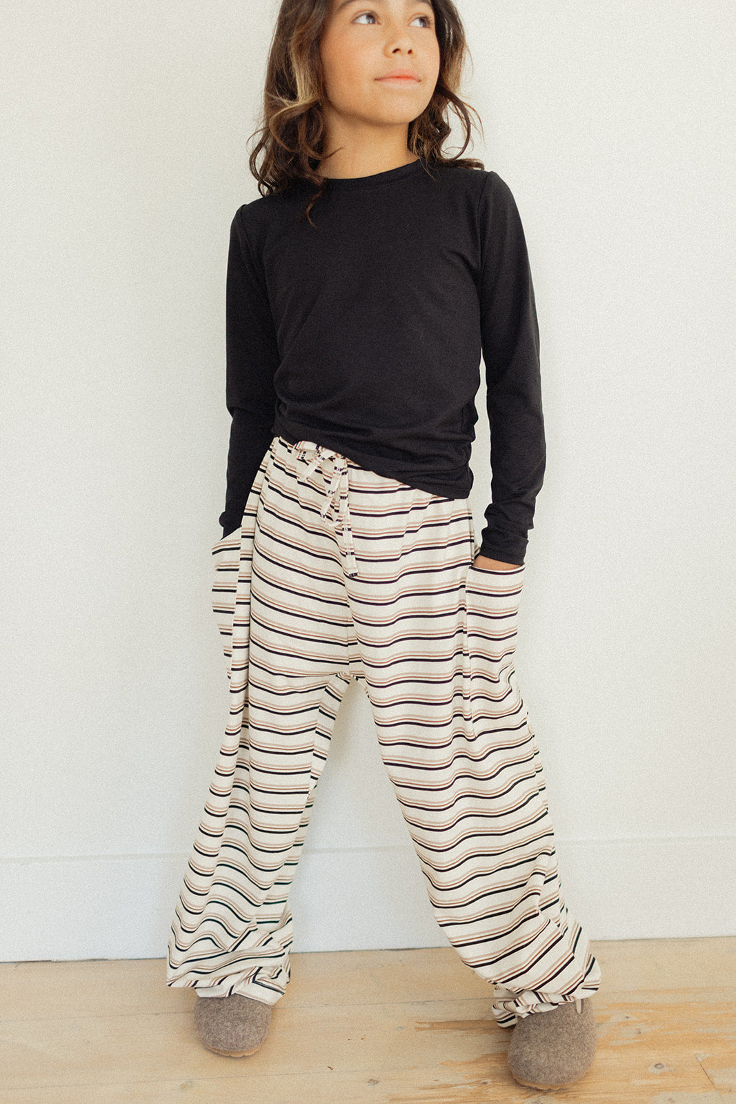 Jax + Lennon Kids Baggy Pants | Milk & Honey | 24M - 5/6Y